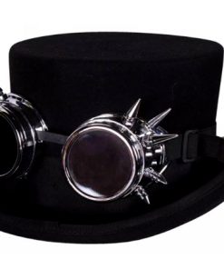 steampunk bril zilver luxe