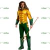 Aquaman DC jumpsuit groen goud