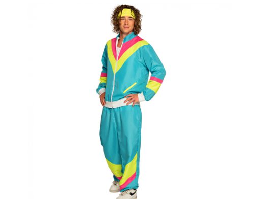 New kids MAN  turquoise fluo tracksuit jogging