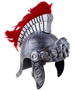 Romeinse helm kwaliteit met pluimen