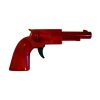 Pistool handgeweer rood plastiek