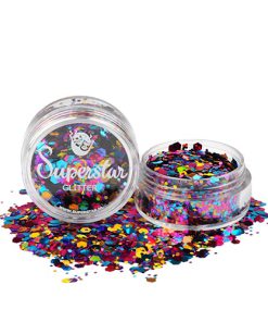 Carnaval chunky glittermix losse glitter